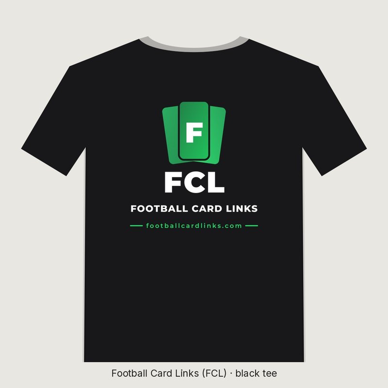Football Card Links FCL Logo Collector Tee