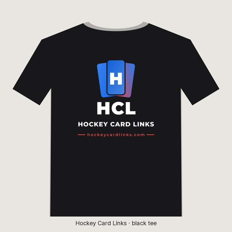 Hockey Card Links HCL Logo Collector Tee
