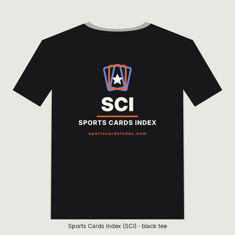 Sports Cards Index SCI Logo Collector Tee